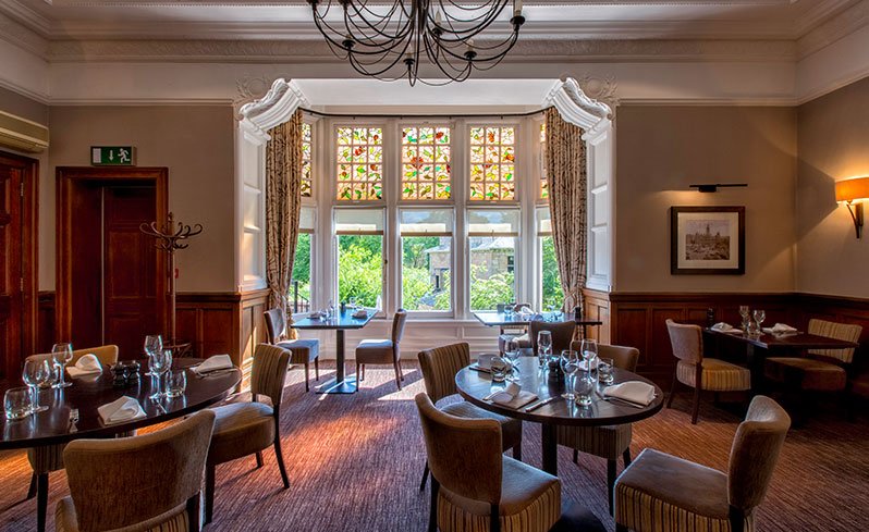 Dining room at Sherbrooke Castle